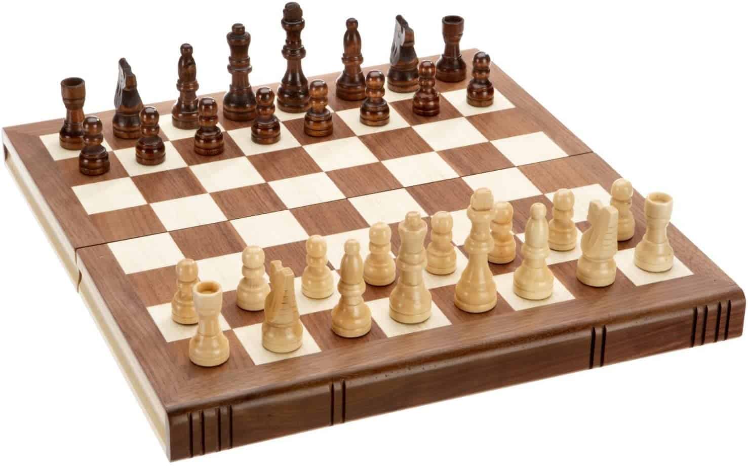 Juego de ajedrez de torneo de Muba con tablero y piezas de - Imagen 3