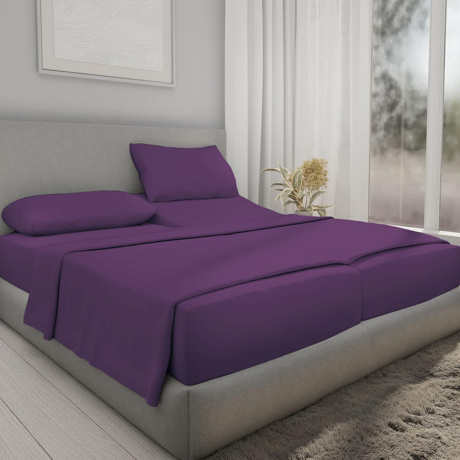 Juego de sábanas dividido (5 piezas) Juego de sábanas