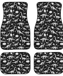 YSTARDREAM Tapetes de Piso Dinosaurio Retro para Autos