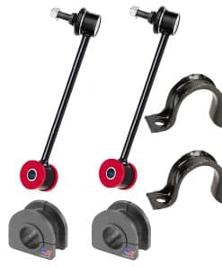 6PC Rear Sway Bar Links + Bracket/Bushing Kit COMPATIBLE