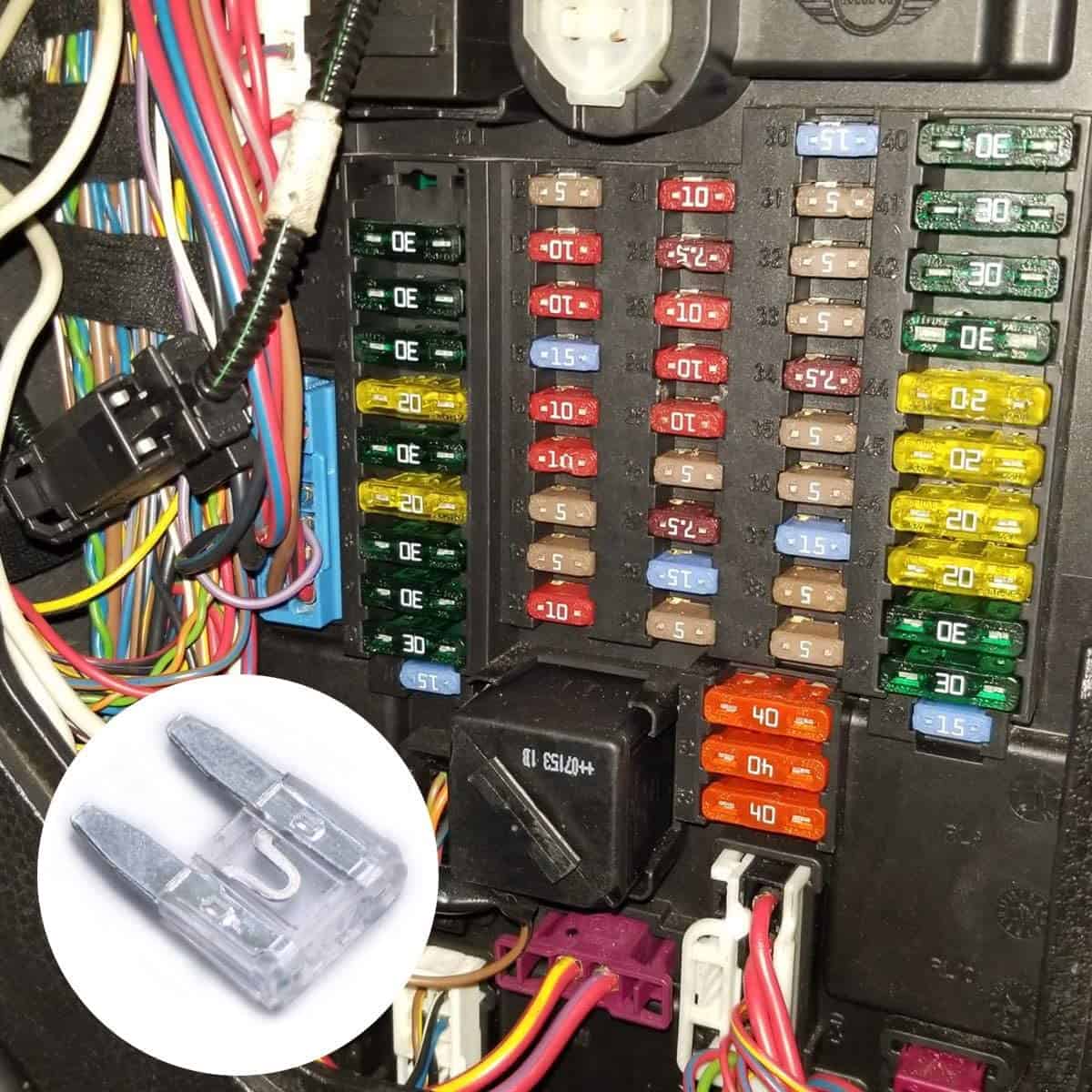 Paquete de 1000 Fusibles Automotrices de 25 AMP APM/ATM 32V - Imagen 5