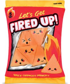 Almohada de juego con forma de nachos de fuego iscream Play