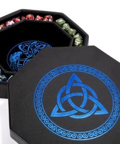 Bandeja de dados DND - Bandeja de dados -Azul Nudo Celta