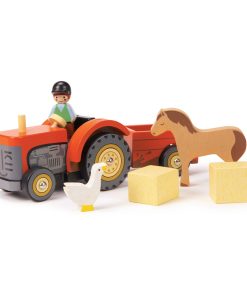 Tender Leaf Toys - Tractor de la Granja - Juguete de Madera
