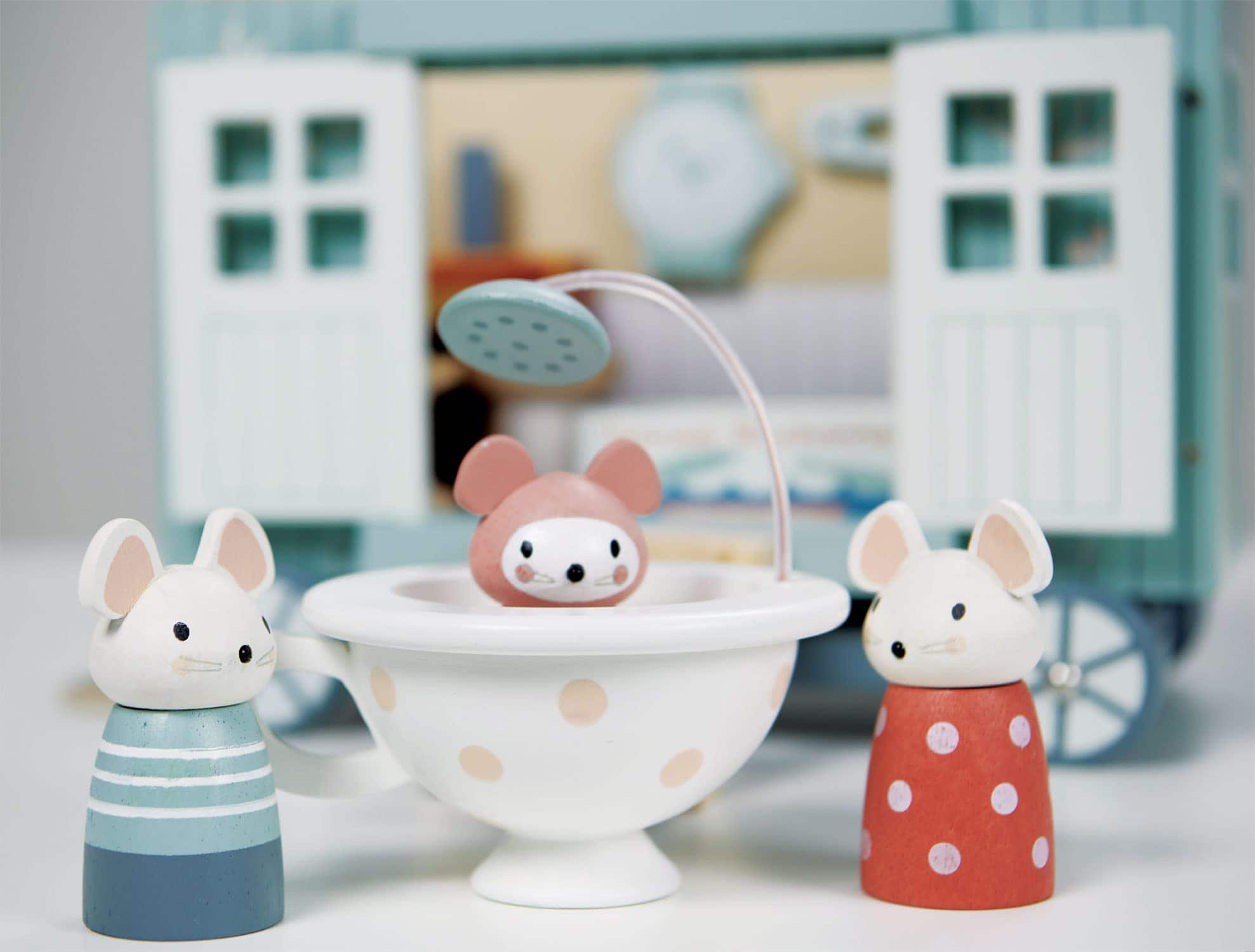 Tender Leaf Toys - Secret Meadow Shepherd's Hut - Casa del - Imagen 7