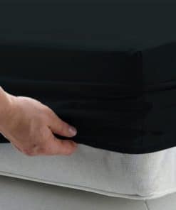 Sábana Ajustable de Lujo 100% Algodón Puro Tamaño Queen