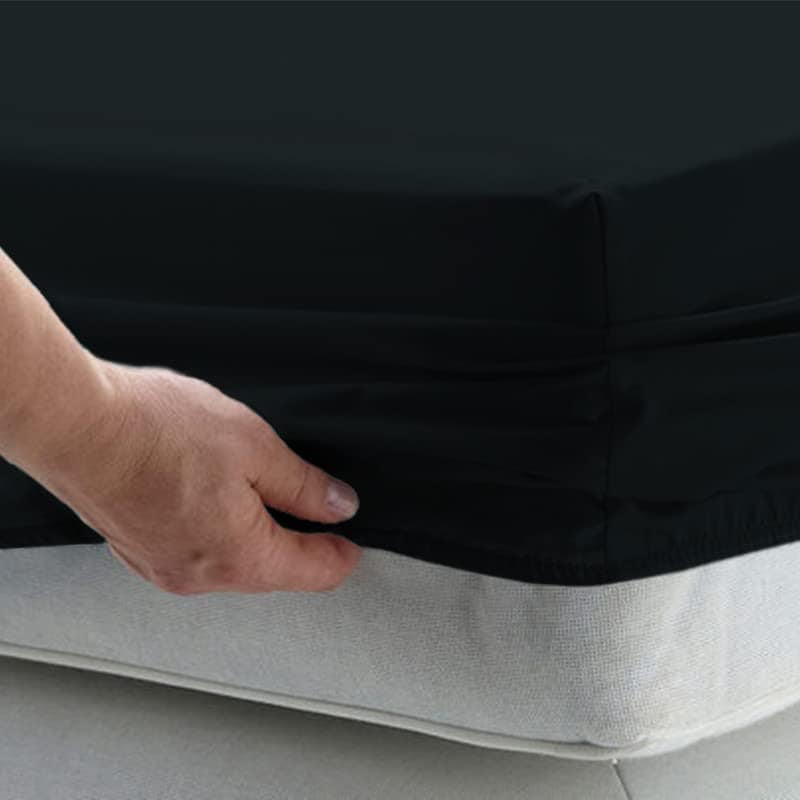 Sábana Ajustable Pizuna Pure 100% Algodón Queen, 800 Hilos