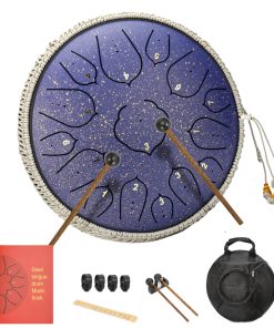 BURNING&LIN Tambor de Lengüeta de Acero 15 Notas 14