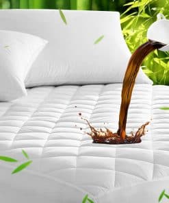 UNILIBRA Protector de Colchón Impermeable de Bambú para