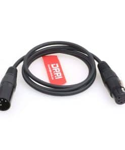 Cable de alimentación DRRI de 4 pines XLR hembra a 4 pines