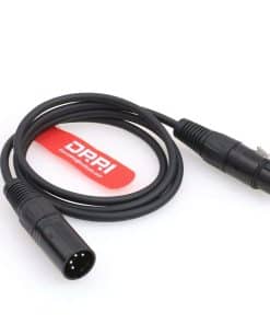 Cable de alimentación XLR de 4 clavijas hembra a XLR de 4