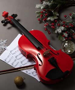 Violín Acústico para Estudiantes de 4/4 Hecho a Mano por