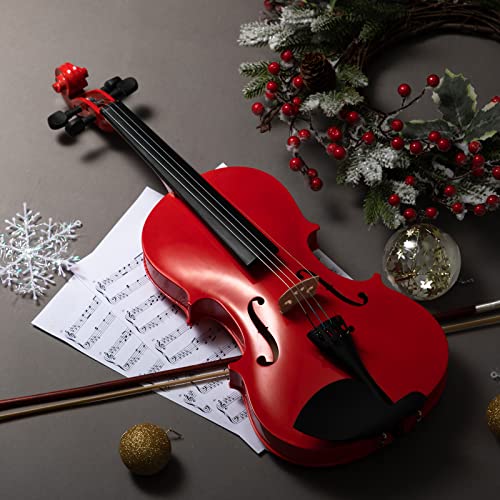 Violín Acústico para Estudiantes de 4/4 Hecho a Mano por