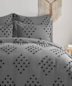 Juego de Funda Nórdica Boho Gemarwel - Tamaño King Jacquard