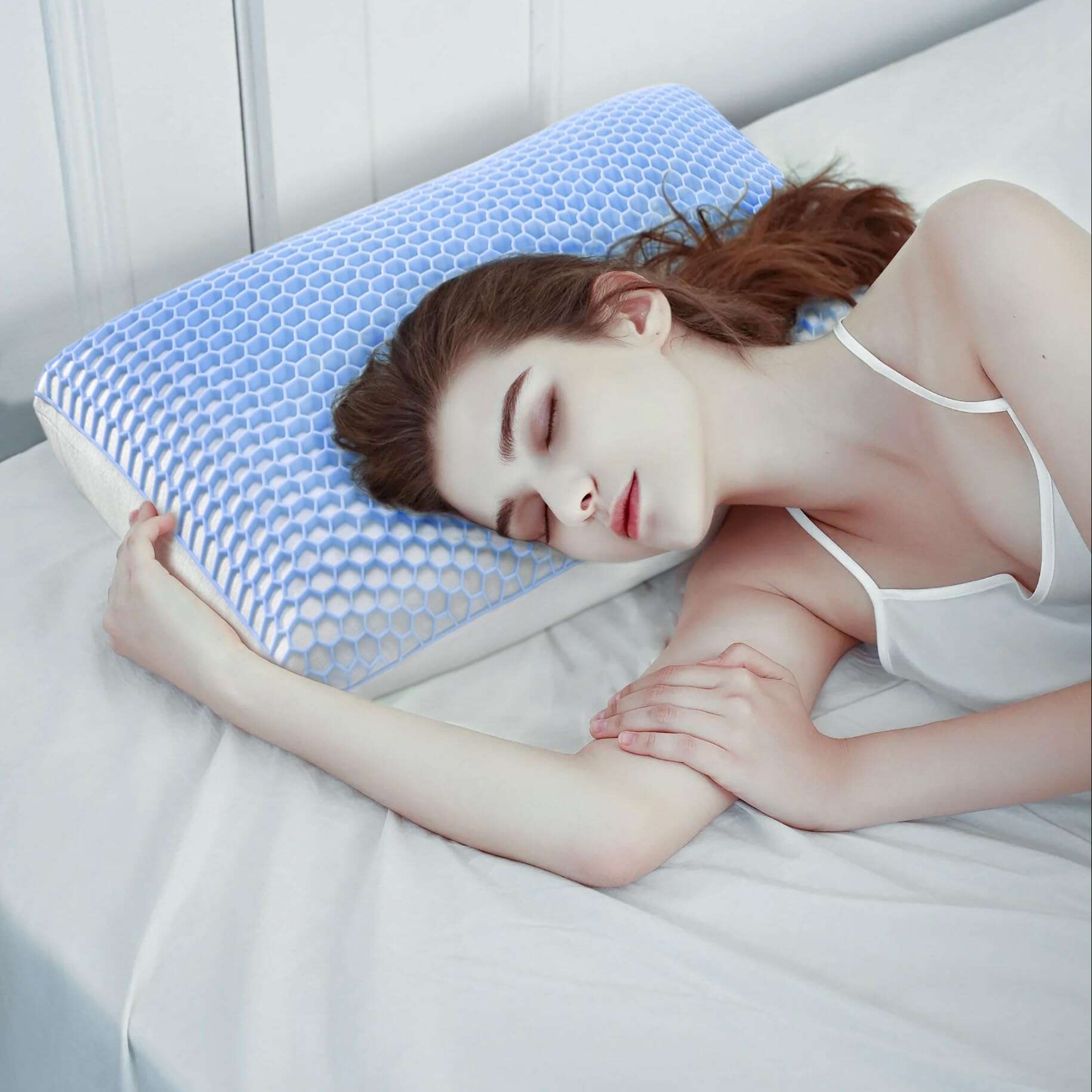 Almohada Berklan Harmony para Dormir con Soporte Elástico - Imagen 7