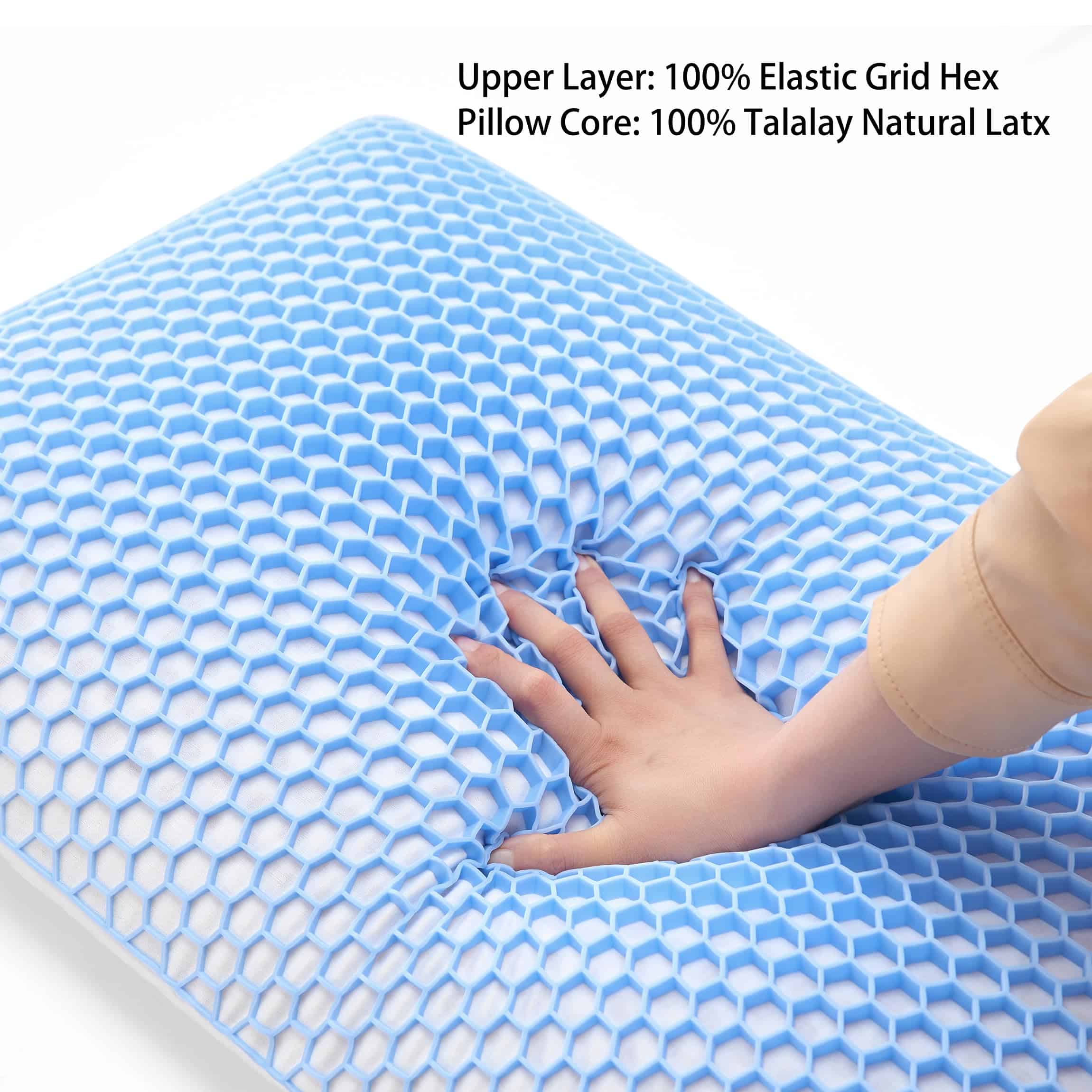 Almohada Berklan Harmony para Dormir con Soporte Elástico - Imagen 6