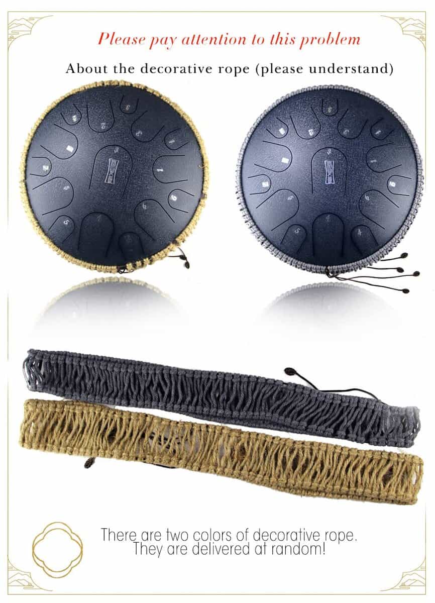 April Yang Tank Drum 15 Note 13 Pulgadas | Hluru Steel - Imagen 7