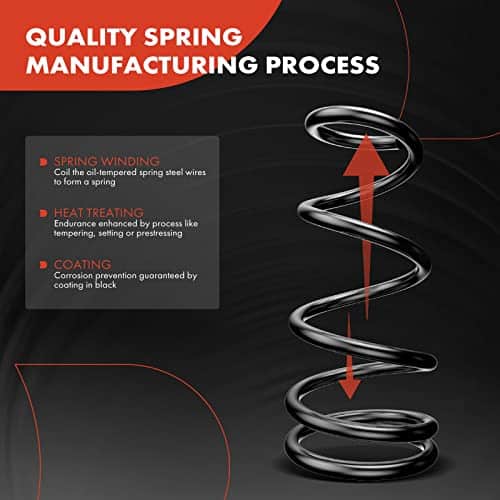 Conjunto de 2 Resortes de Suspensión Trasera Compatible con - Imagen 3