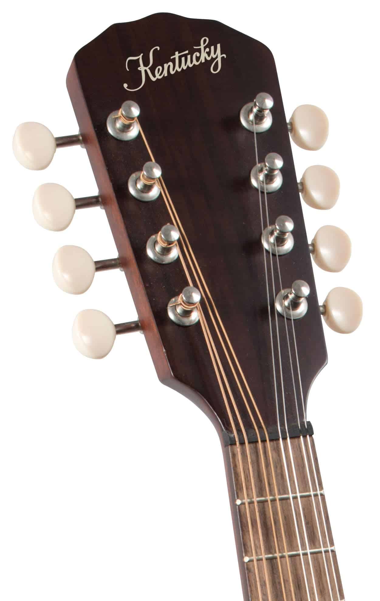 Mandolina Kentucky de 8 Cuerdas, Diestro, Marrón, Full - Imagen 5