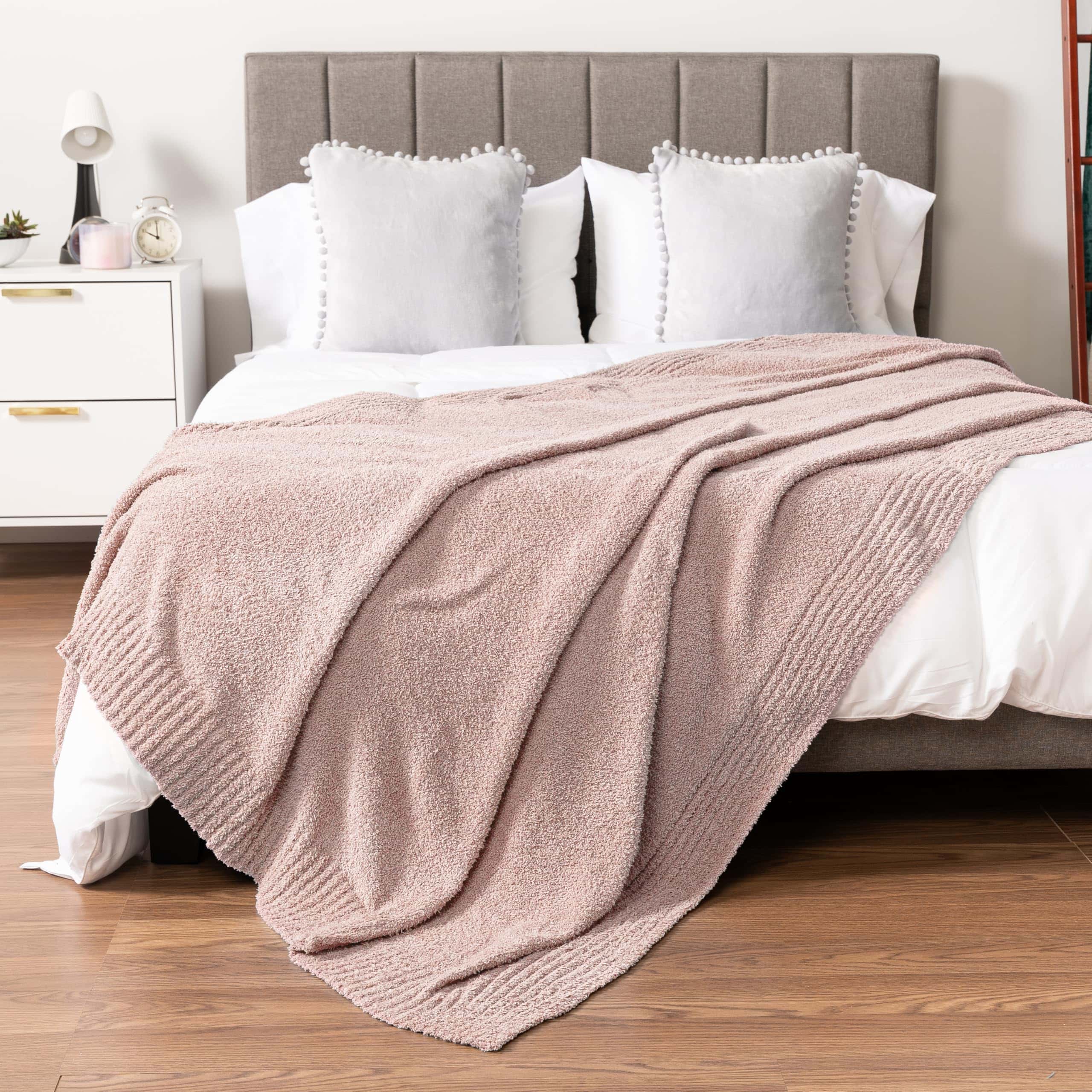 Manta Súper Suave PAVILIA para Sofá, Esponjosa Cálida - Imagen 5