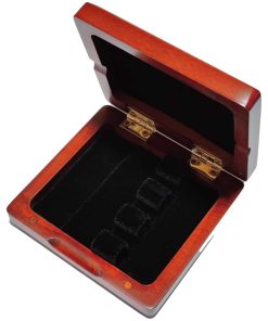 Estuche de Caña para Fagot Reed123, Rojo/Negro, para 3/5/10