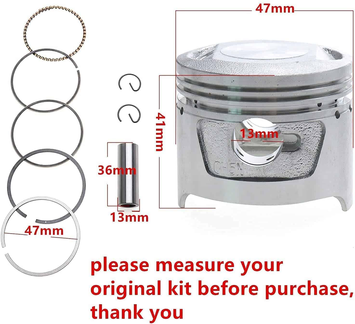 Kit de Reparación de Cilindro de Pistón de Cabeza de - Imagen 4