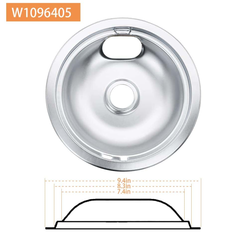 Conjunto de Drip Pans y Elemento de Quemador de Rango - Imagen 7