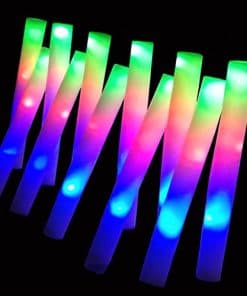 Bylaotrs Paquete de 100 Bastones de Espuma Brillante, 3