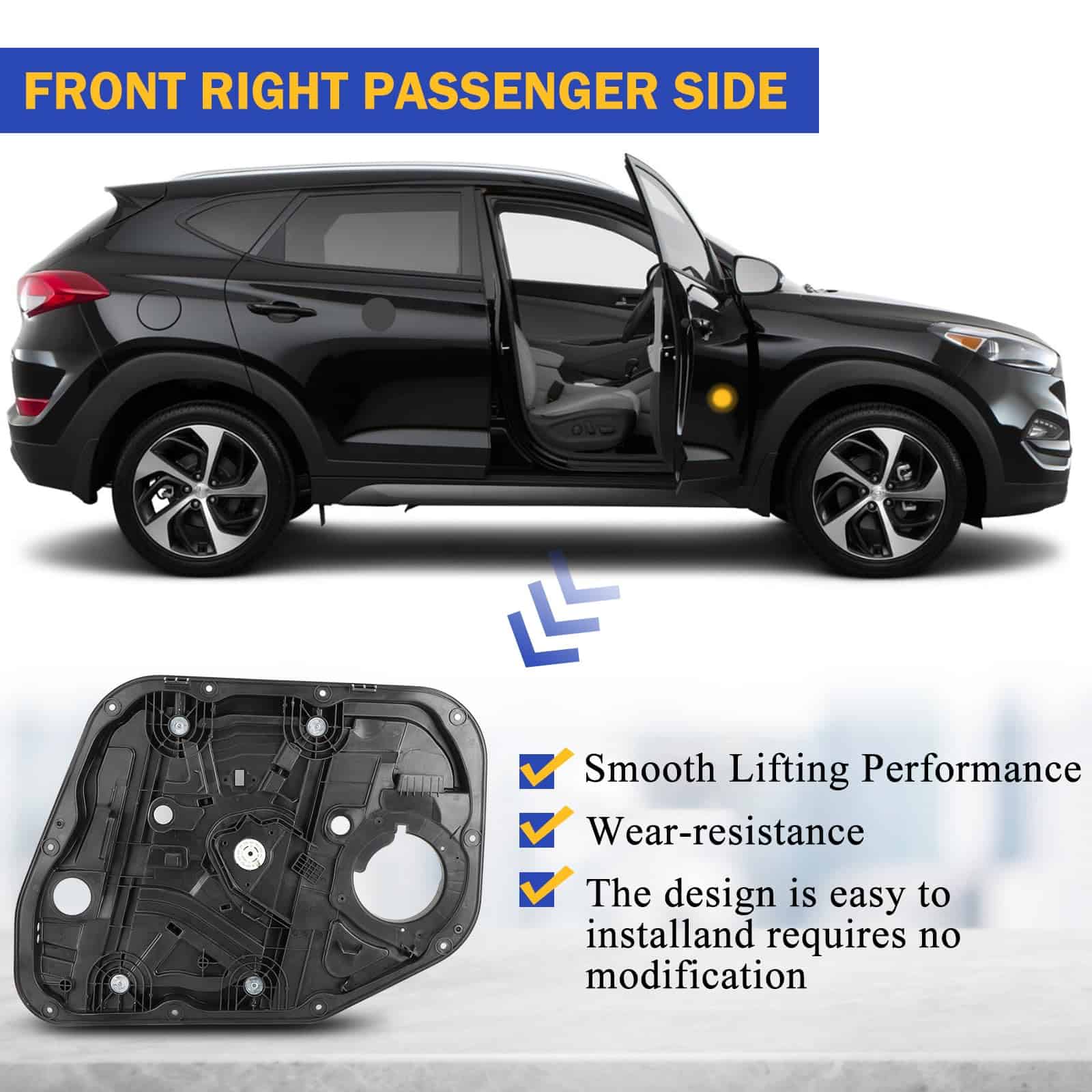 Regulador de Ventana de Fábrica OEM X4XZ sin Motor para - Imagen 4