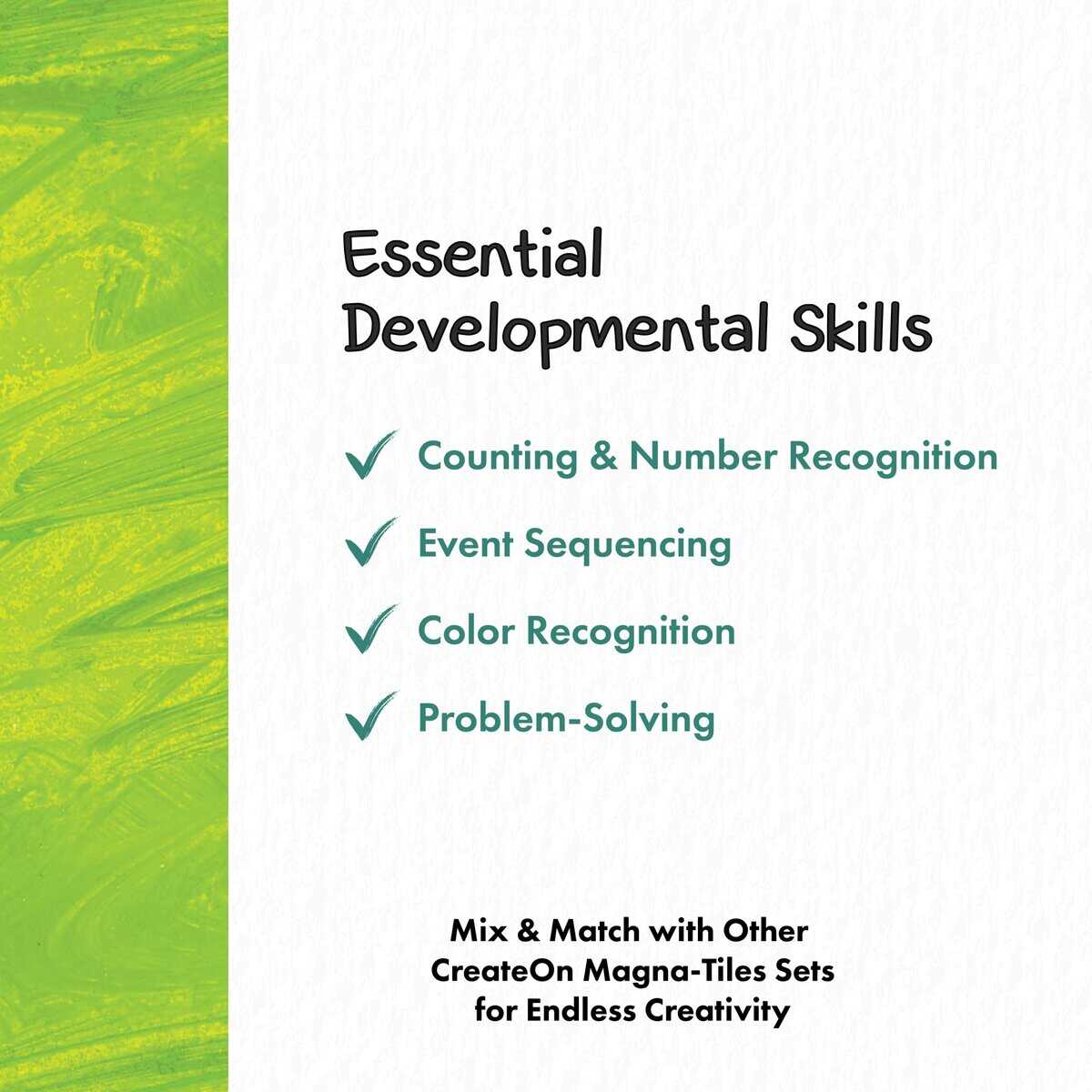 Juguetes CreateOn Magna-Tiles The Very Hungry Caterpillar, - Imagen 7