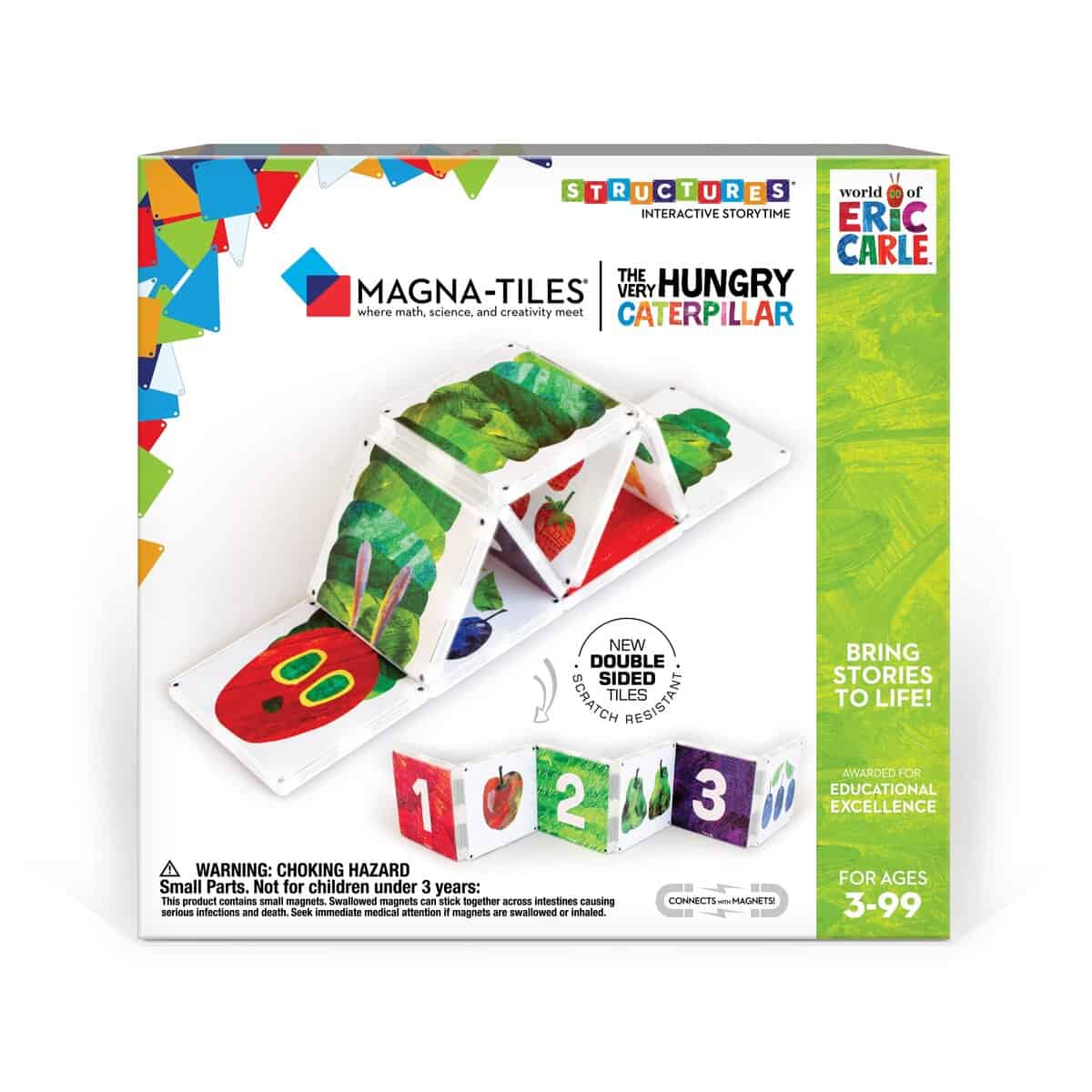 Juguetes CreateOn Magna-Tiles The Very Hungry Caterpillar,