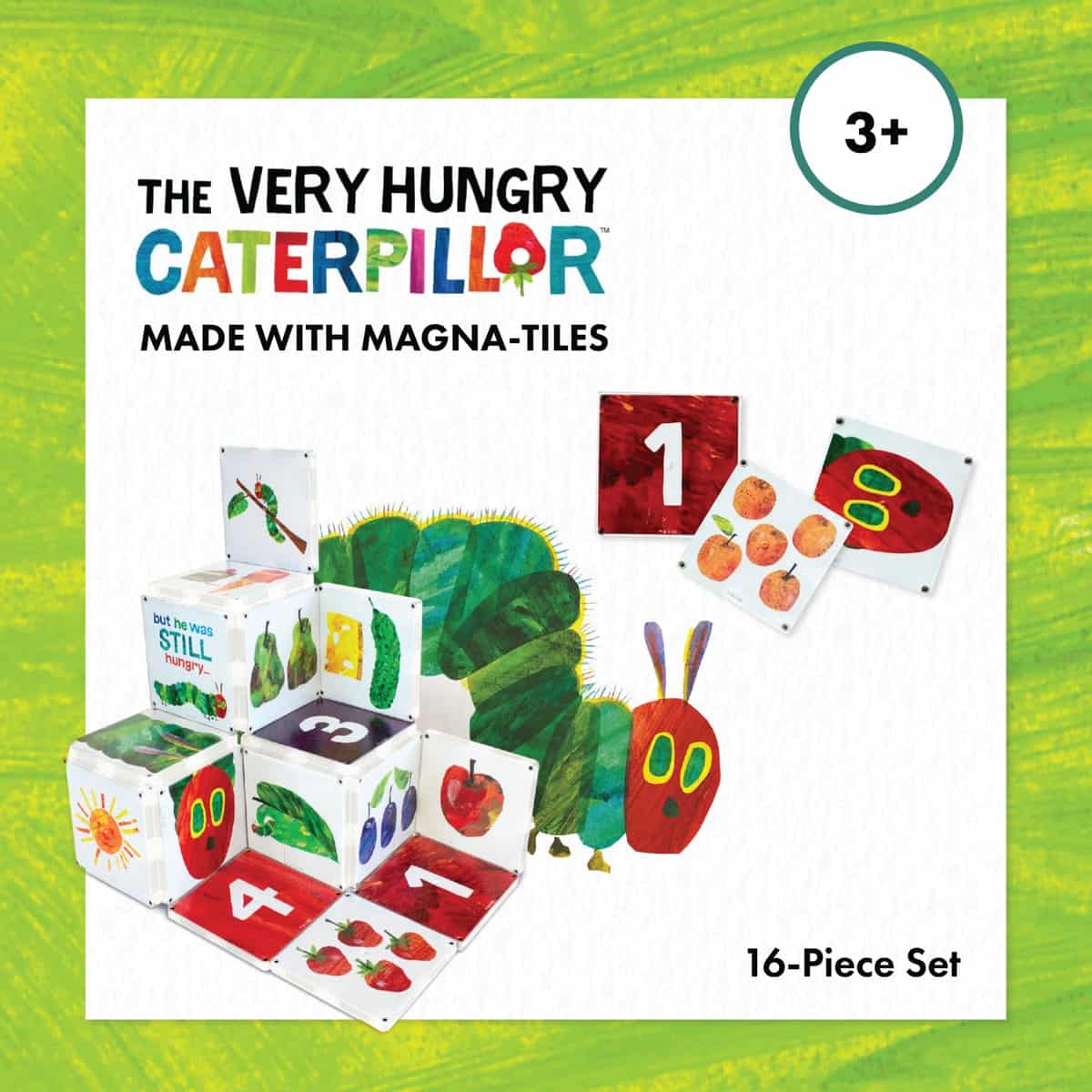 Juguetes CreateOn Magna-Tiles The Very Hungry Caterpillar, - Imagen 3