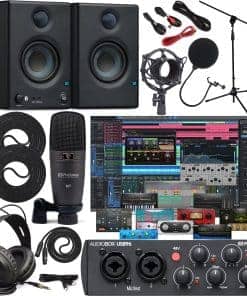 Interfaz de audio PreSonus AudioBox 96 Studio con Kit de