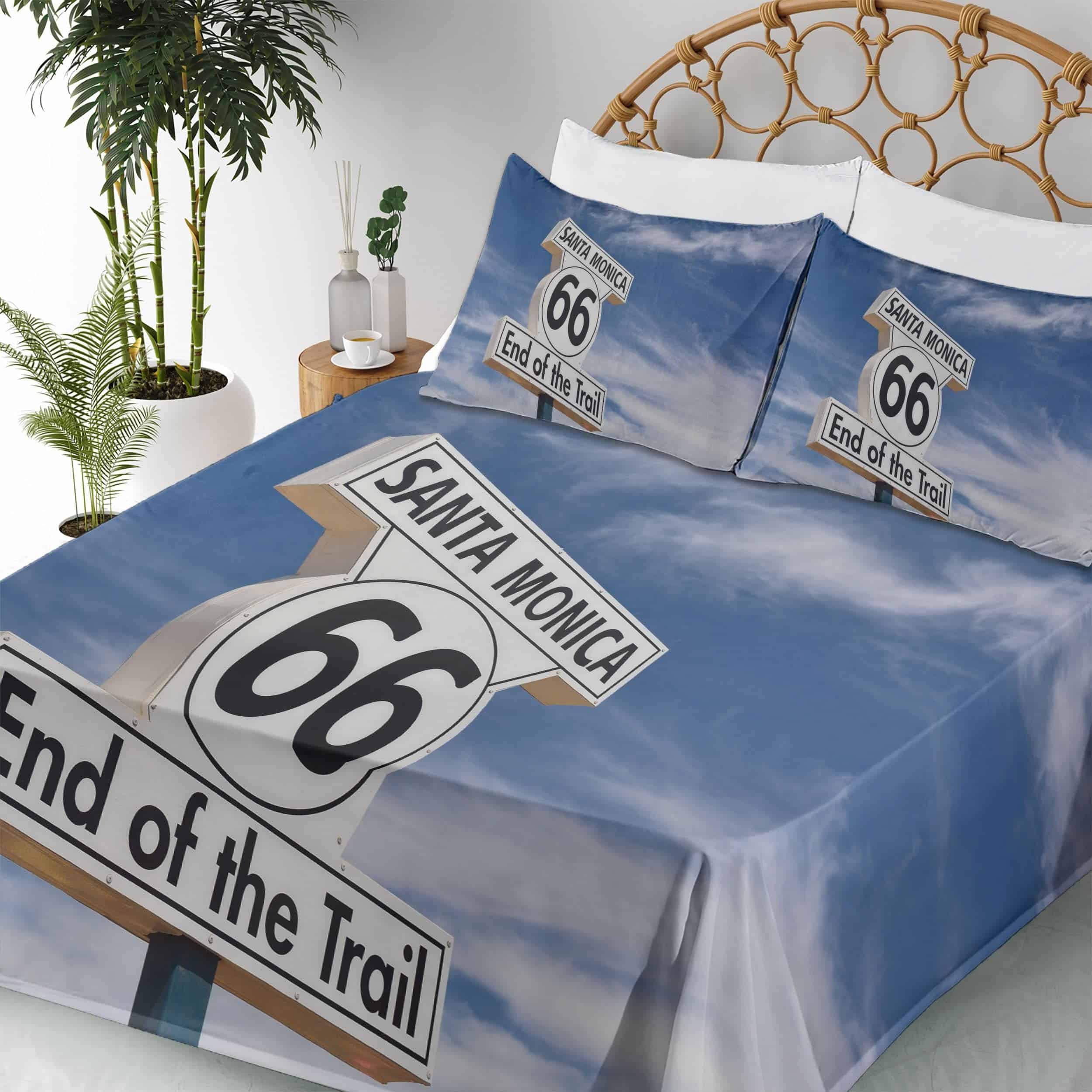 Juego de sábanas Lunarable Santa Monica, Imagen del letrero - Imagen 7