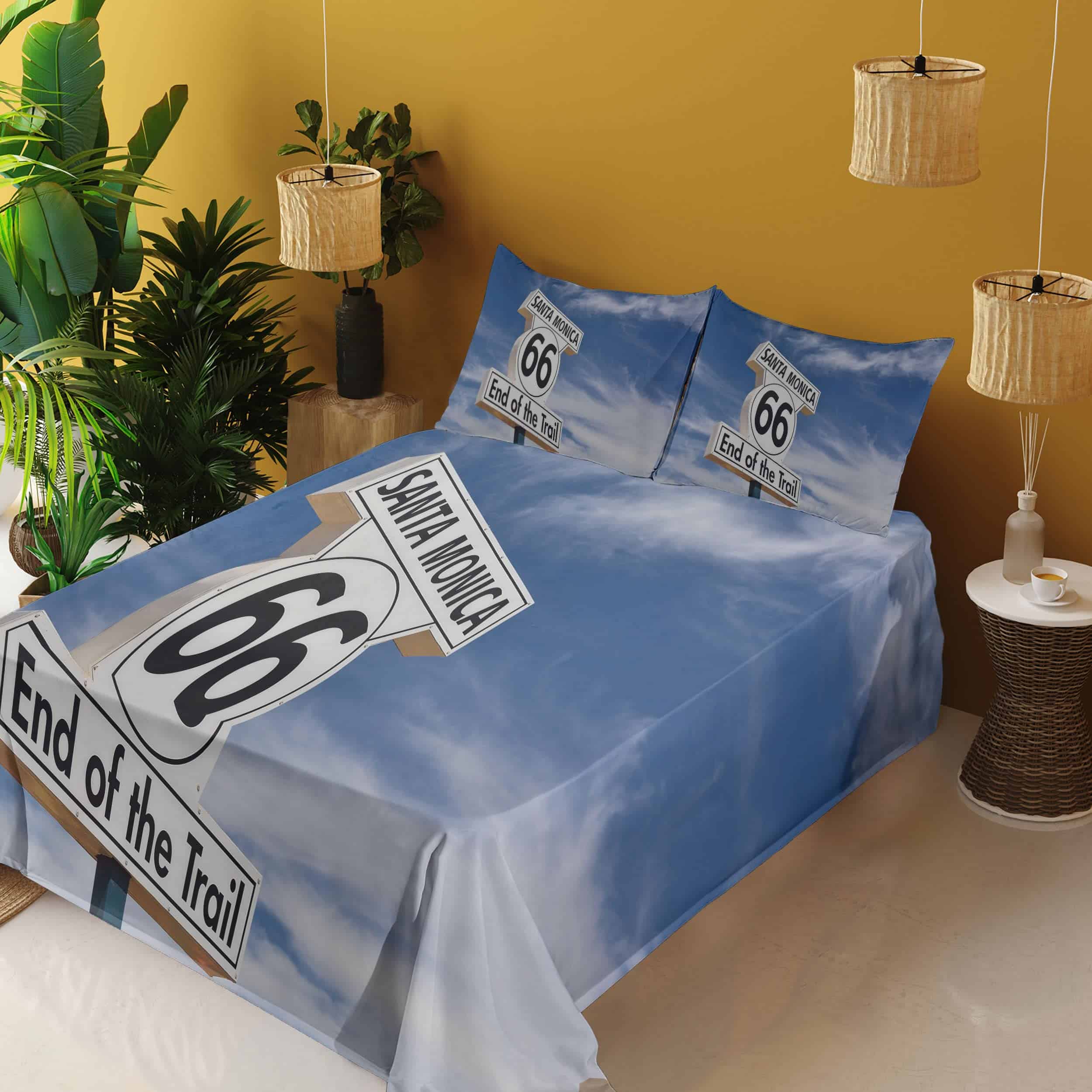 Juego de sábanas Lunarable Santa Monica, Imagen del letrero - Imagen 6
