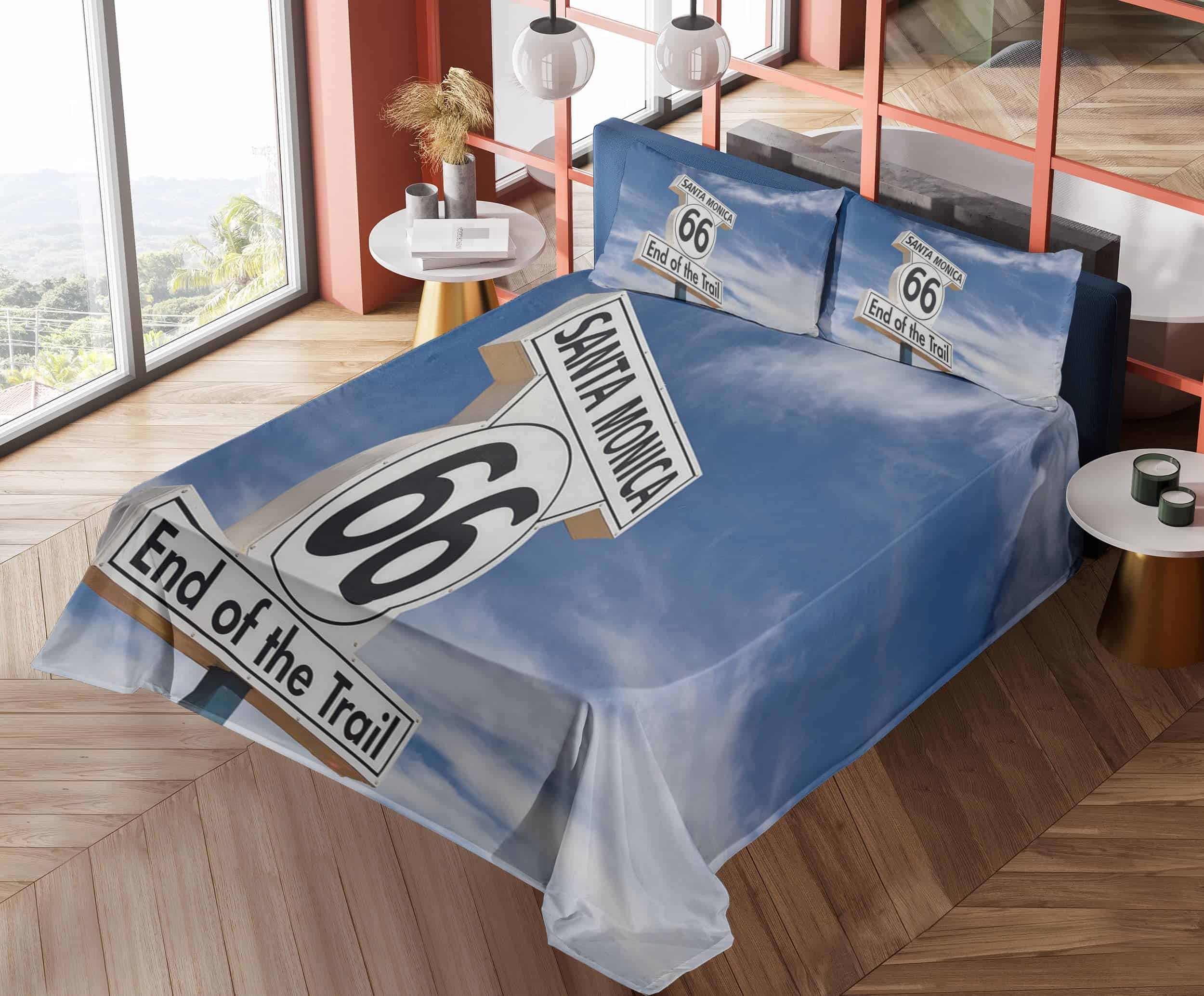 Juego de sábanas Lunarable Santa Monica, Imagen del letrero - Imagen 8
