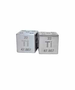 Set de Cubos de Dados de Titanio (Ti) de 16 mm Elemento 2