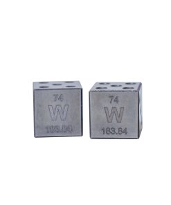 Set de Cubos de Dados de Tungsteno (W) de 16mm Elemento 2