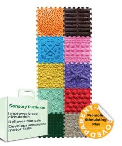 ORTO NATURE Tapetes de Piso de Rompecabezas de Masaje -