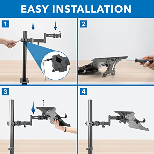 Bandeja de montaje para laptop Mount-It! | Soporte de - Imagen 10
