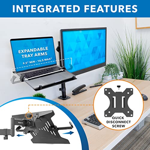 Bandeja de montaje para laptop Mount-It! | Soporte de - Imagen 7