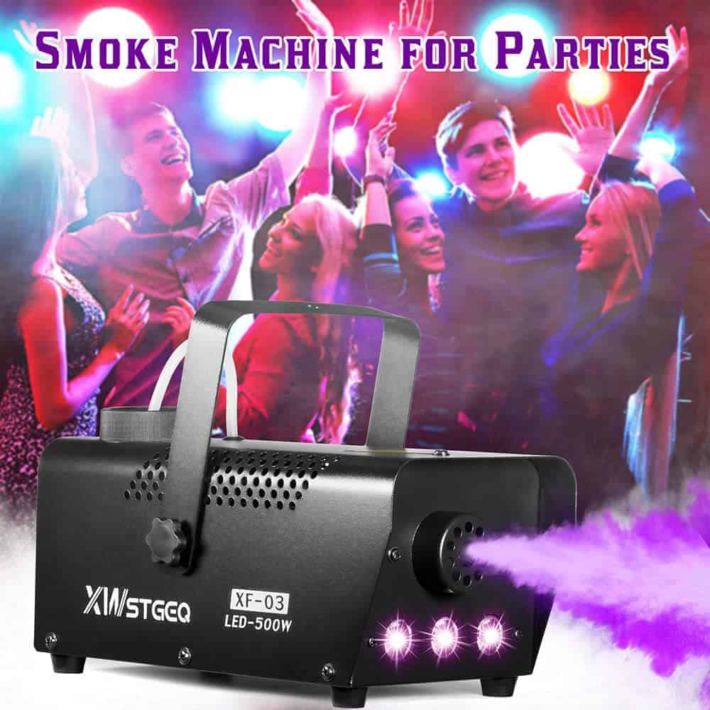 Máquina de Humo con Control Remoto Inalámbrico y Luces LED - Imagen 4