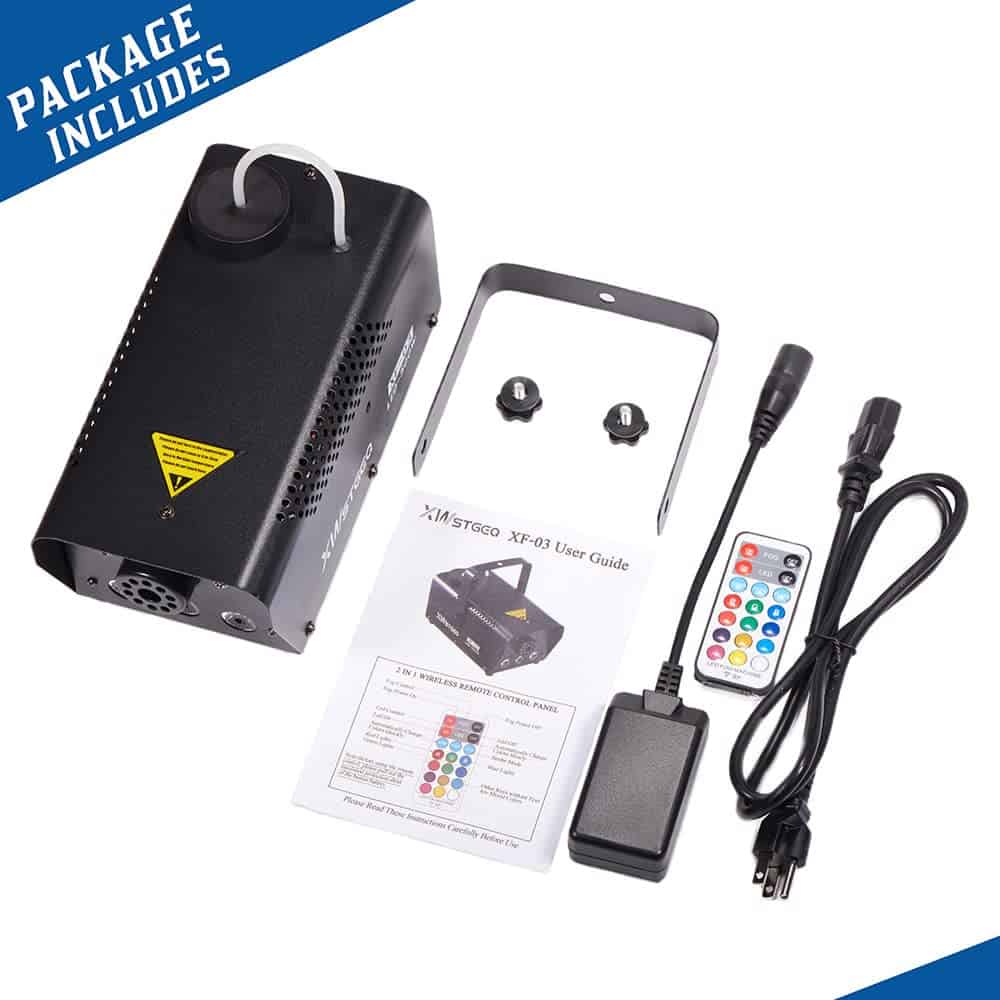 Máquina de Humo con Control Remoto Inalámbrico y Luces LED - Imagen 8