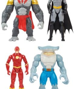 DC Comics, Batman vs. Gorilla Grodd 4-Pack, Figuras de