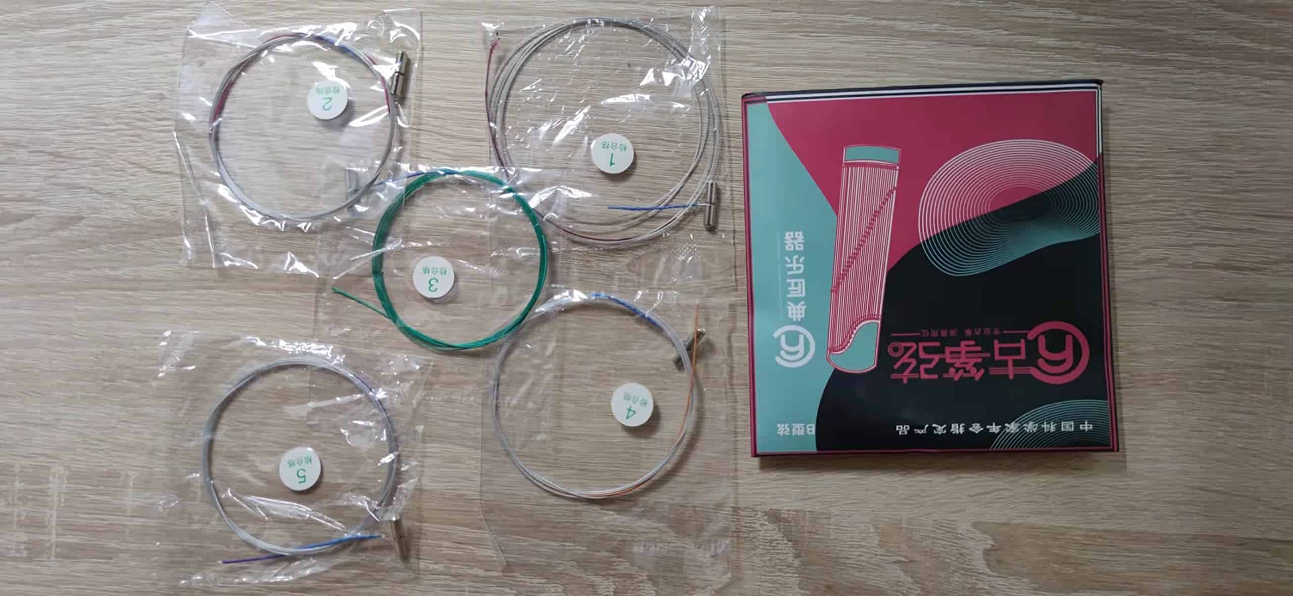 Cuerdas de Guzheng de Acero y Nailon Accesorio para Guzheng - Imagen 9