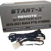 Kit de arranque remoto Start-X para RAV4 Híbrido con botón