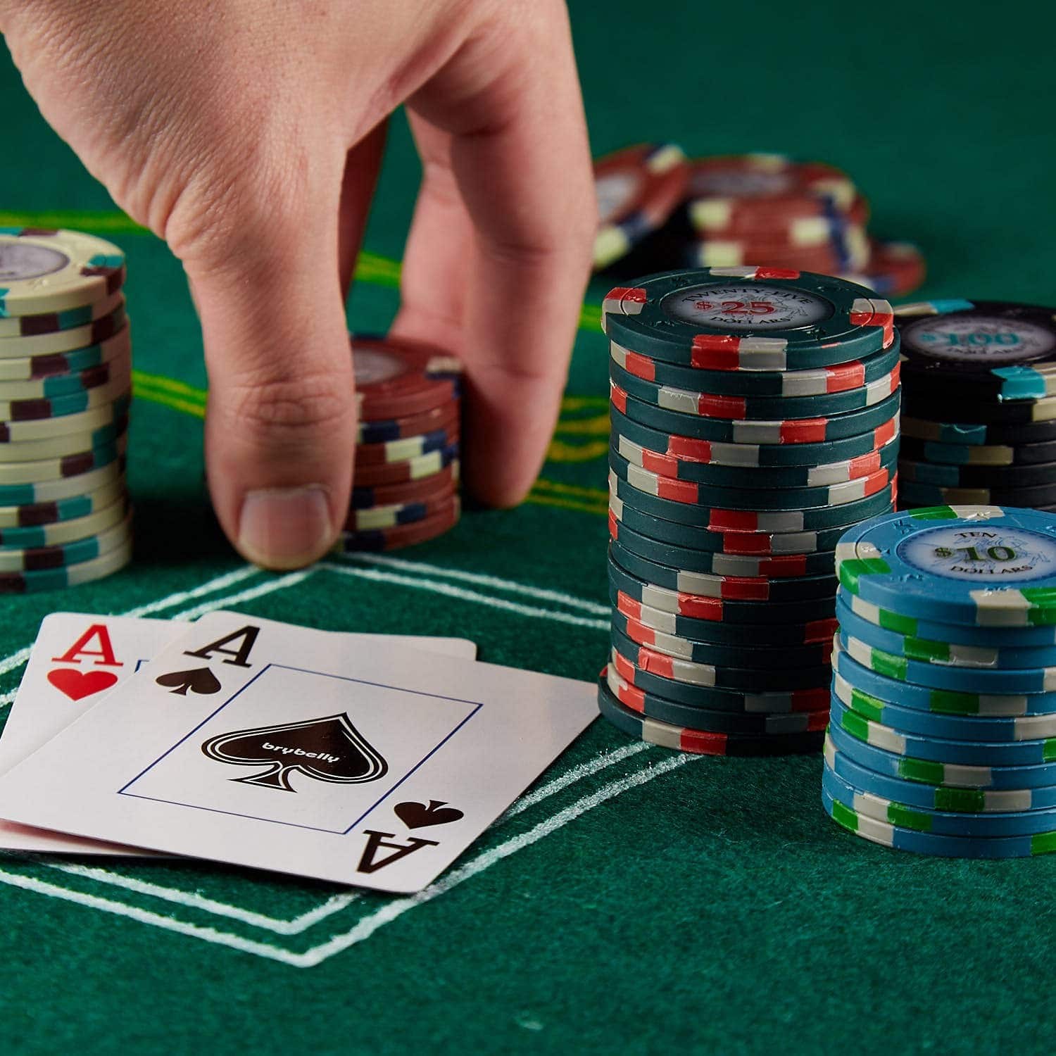Juego de fichas de póker MBGBrybelly Poker Knights en - Imagen 4