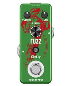 Pedal de Fuzz para Guitarra Clefly Efecto Analógico