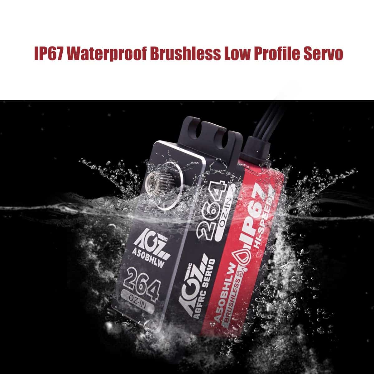 AGFRC 19KG Servo Digital de Bajo Perfil Programable-Digital - Imagen 5