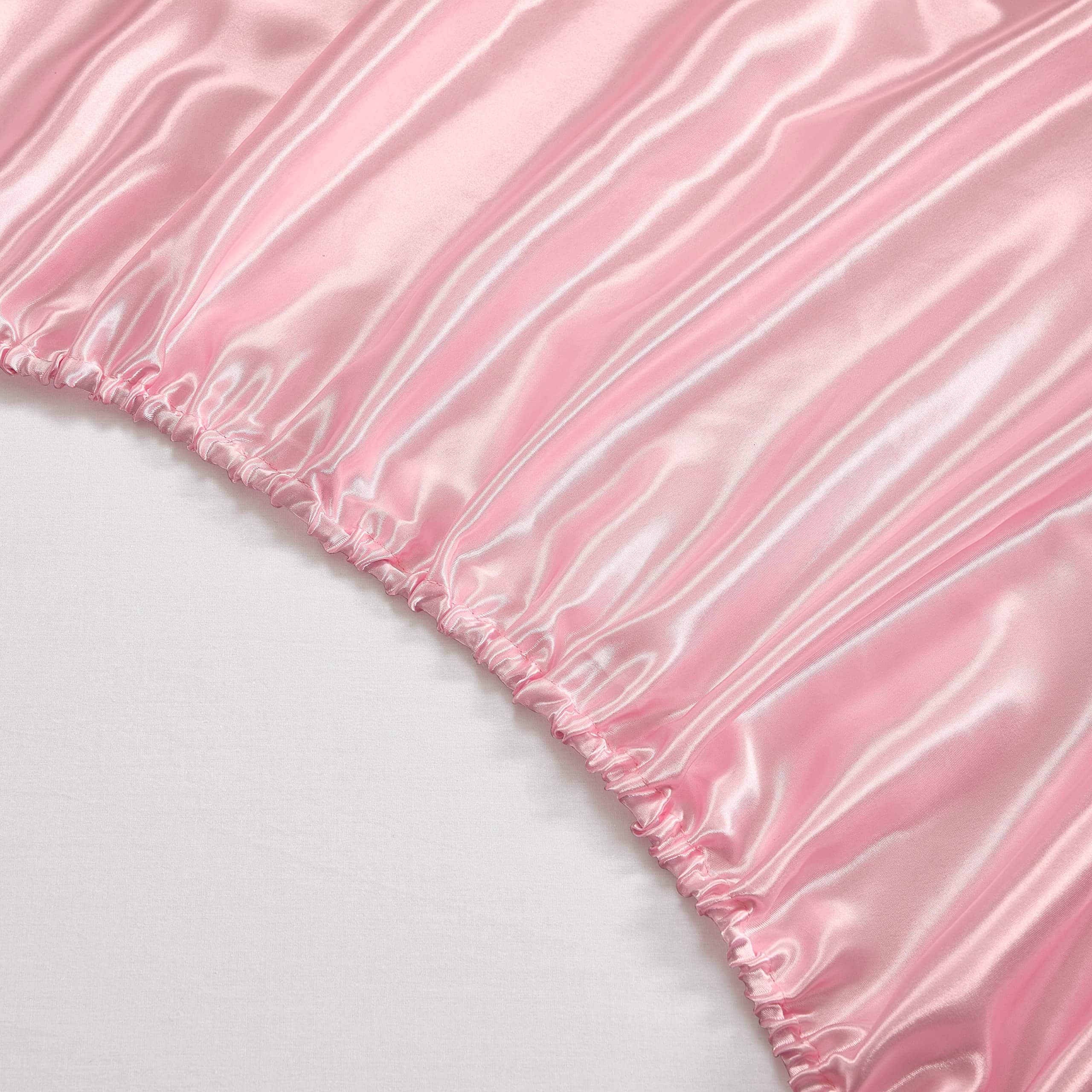 Juego de sábanas de satén HommxJF de 5 piezas para cama - Imagen 6